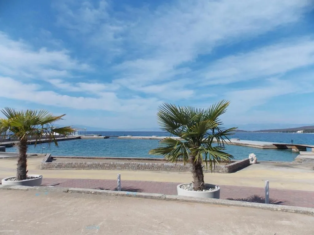 Apartment In Malinska With Seaview, Terrace, Wifi, Washing Machine